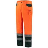 Tricorp 503002 Safety EN ISO 20471 tweekleurige werkbroek, 80% polyester/20% katoen, 280 g/m², fluor oranje-groen, maat 54