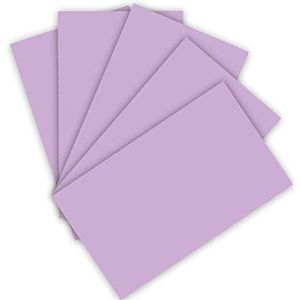 folia 6331 Gekleurd papier 130 g/m² gekleurd tekenpapier in paars, DIN A3, 50 vellen, als basis voor talrijke ambachten.