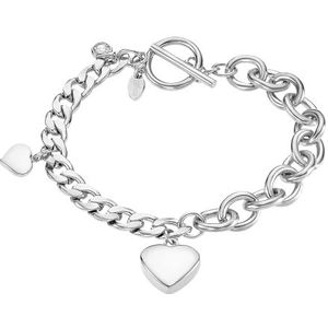 LOTUS STYLE LS2335-2/1 Woman's Heart Armband van roestvrij staal 316L Hart 200,00 mm Dames
