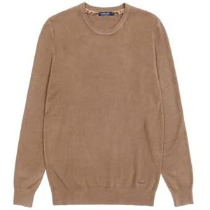 Gianni Lupo Pullover voor heren, Kameel, XXL