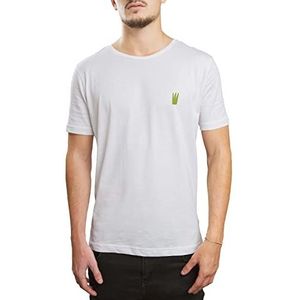 Bonateks Men's TRFSTW100515L T-shirt, wit, L