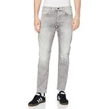 G-Star Raw heren Jeans 3301 Regular Tapered Jeans, Grey (lt aged 7607-424), 28W / 32L