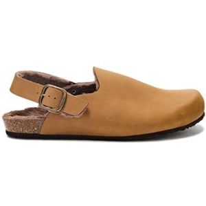 Scholl Didier Clog Backstrap, herenslippers, 39 EU, Grijs, 39 EU