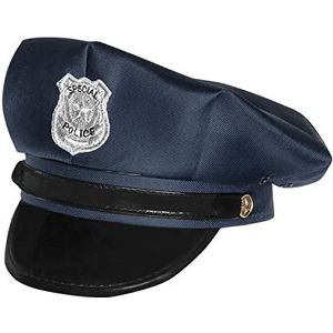 Boland 97053 - kindermuts politieagent, hoofdbedekking, hoed, politie, sheriff, deputy, kostuumaccessoires, verkleding, carnaval, themafeest
