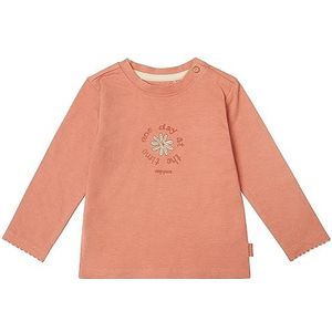 Noppies Baby Villeneuve T-shirt met lange mouwen voor babymeisjes, Cameo Brown - N086, 62 cm