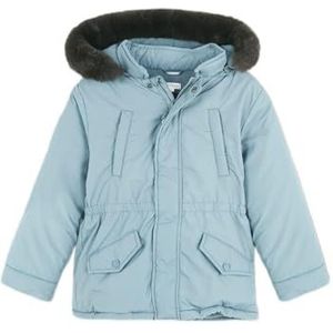 Gocco Technische jas, capuchon, groen, standaard voor meisjes, Groenachtig, 7-8 Jaren