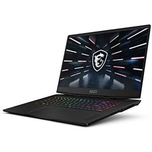 MSI Stealth GS77 12UHS-086ES Gaming-laptop, 43,9 cm (17,3 inch), FHD (Intel Core i7-12700H, 32 GB RAM, 1 TB SSD, RTX3080Ti-16 GB, Windows 11 Home Advanced) Core Black - Spaans QWERTY-toetsenbord