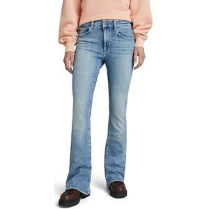 G-STAR RAW 3301 Flare Jeans, Blauw (Sun Faded Nubay Blue D21290-d441-g343), 27W x 32L