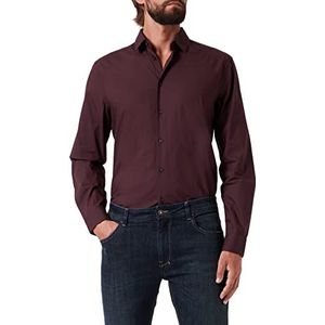 Sisley Mens 5PFRSQ011 Shirt, Purple 912, S