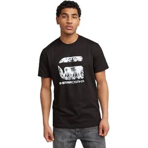 G-STAR Osaka R T T-shirt voor heren, Zwart (Dk Black D25704-c336-6484), XS