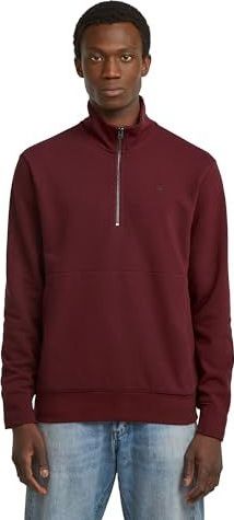G-STAR Nifous Half Zip Sweater, rood (Port Red D26305-d566-4608), XS