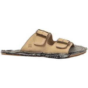 El Naturalista N598 RECYCLUS uniseks sandalen, plat, voor volwassenen, crème, maat 36, Crème, 36 EU