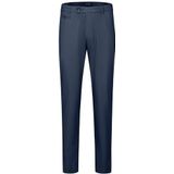 Chino - Marine - 86% Katoen - Met Stretchfunctie