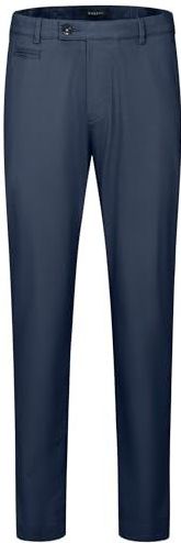 Chino - Marine - 86% Katoen - Met Stretchfunctie