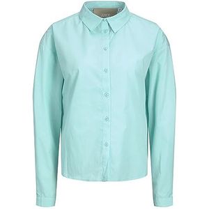 JACK & JONES Dames Jjxx Jxmission Ls Relax Shirt Noos Blouse, Aruba Blue., M