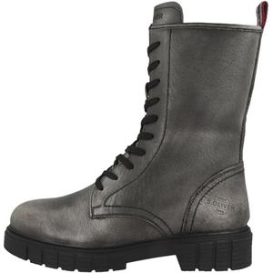 s.Oliver Dames WL Lace Boot 5-26247-43 sneeuwlaarzen, grafiet, 41 EU, grafietgrijs, 41 EU