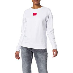 HUGO Nakira_redlabel Sweatshirt voor dames, White100, S