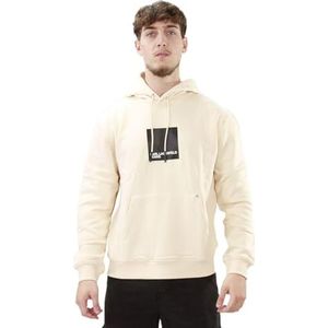 Karl Lagerfeld Jeans, Heren, Box Logo Hoodie, Regular Fit, Grijs, M