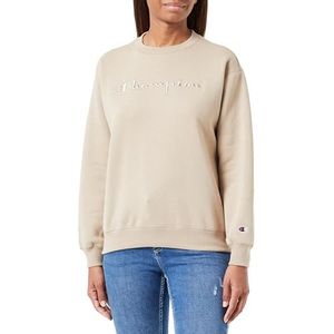 Champion Sweatshirt voor dames, zandbruin, M
