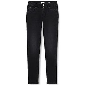 Q/S by s.Oliver Jeans voor dames, Sadie Skinny Fit, grijs/zwart, 32/34, Grey/Black, 32W / 34L