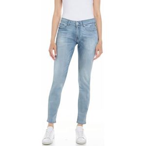 Replay New Luz Skinny fit jeans voor dames, 010, lichtblauw, 25W x 28L