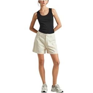 Pepe Jeans Tilly Short voor dames, wit (Mousse White), XS, Wit (Mousse Wit), XS