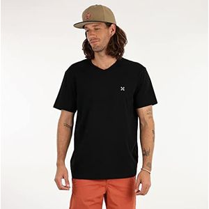 OXBOW T-shirt, korte mouwen, effen, P0TIVE zwart