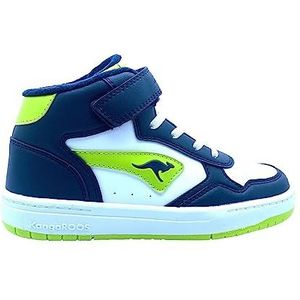 KangaROOS K-Cp Jumbo Ev Sneakers voor heren, donkerblauw/lime, 36 EU, Dk Navy Lime, 36 EU