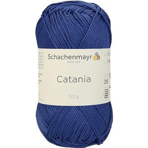 Schachenmayr Catania 9801210-00420 - Breigaren, haakgaren, 100% katoen, monaco (11,5 x 5,2 x 6 cm)
