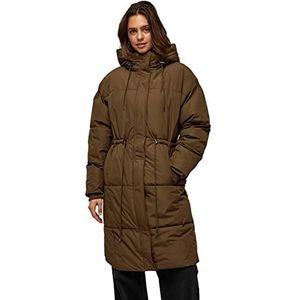 Minus Dames Alexandra Long Jacket, Crocodile green., 42