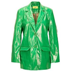 JACK & JONES Dames Jjxx Jxwilson Faux Leather Blazer, Jolly Green., S