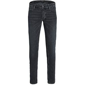 JACK & JONES Heren Jeans, zwart denim, 27W x 32L