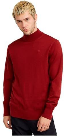 G-Star RAW - Premium Core - Gebreide Trui - Granaatappel - Wol