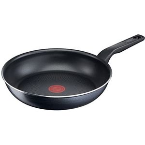 Tefal C38502 XL Force braadpan 20 cm, anti-aanbaklaag, sterk en robuust, thermosignaal, diffusie base pannenbodem, extra grote vorm, stabiele handgreep, niet geschikt voor inductie