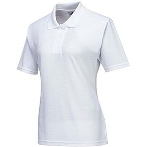Portwest B209 Naples Dames Poloshirt, Normaal, Grootte M, Wit