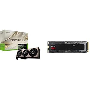 GeForce RTX 5070 Ti 16G Inspire 3X OC + Samsung 9100 Pro 2TB SSD