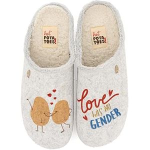 HOT POTATOES Ploce herenpantoffels, Metálico, 41 EU