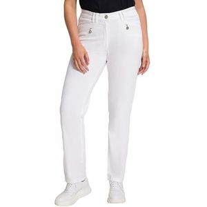 Broek - Effen - Katoen - Lang - Regular - Mid Waist