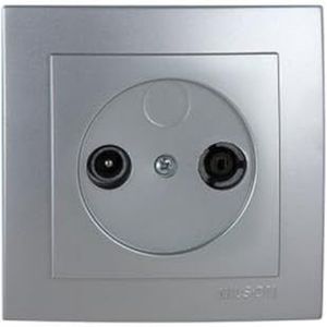 Geïntegreerde TV uit de 8000-serie in zilver, perfect voor moderne ruimtes. Geniet van een uitzonderlijke visuele ervaring met deze elegante optie die je huis aanvult.