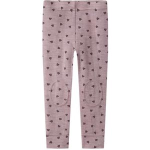 NAME IT girl leggings merinowol, lila, 92