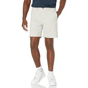 Amazon Essentials Klassieke pasvorm 7"" Short Casual, Zilver, W42