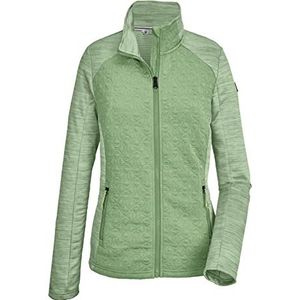 killtec Women's Stretchjack met opstaande kraag/fleecejack KOS 68 WMN FLX JCKT, mint, 40, 39134-000