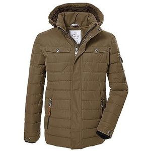 Killtec heren winterjas - Padded/gewatteerde winterjas heren - camel - 40884
