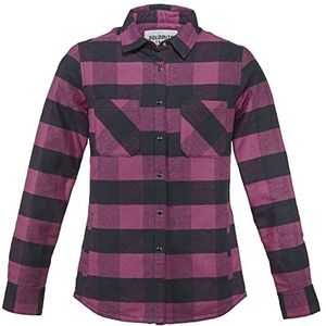 Dolomite Dames Chaqueta Overshirt WS Quilted Baby Jacket, Dark Blue/Sorbet PINK, XS, donkerblauw/sorbet roze, XS