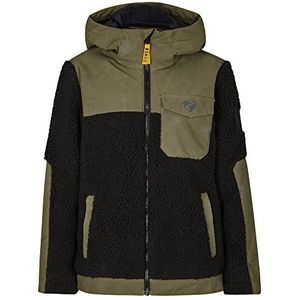 Ziener Arjun fleece jas vrije tijd / sport | warm, PFC-vrij, tie dye seaweed, 152