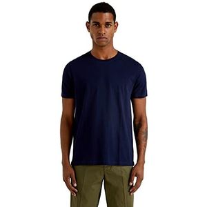 United Colors of Benetton T-shirt voor heren - blauw - L