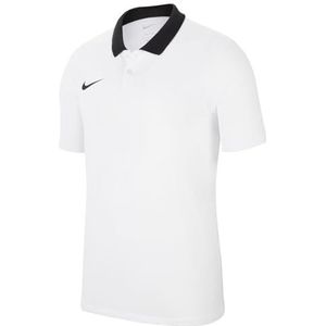 Nike Heren Short Sleeve Polo M Nk Df Park20 Polo Ss, Wit/Zwart/Zwart, CW6933-100, M