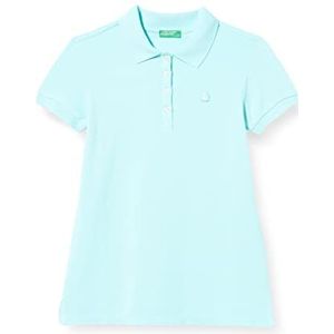 United Colors of Benetton Poloshirt voor meisjes en tieners, turquoise 0Z8, XXS