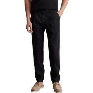 Marc O'Polo - Linnen Broek - Zwart - 100% Linnen - Heren