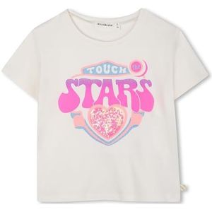 Billieblush U21399 T-shirt voor meisjes, Wit, 6 Jaren
